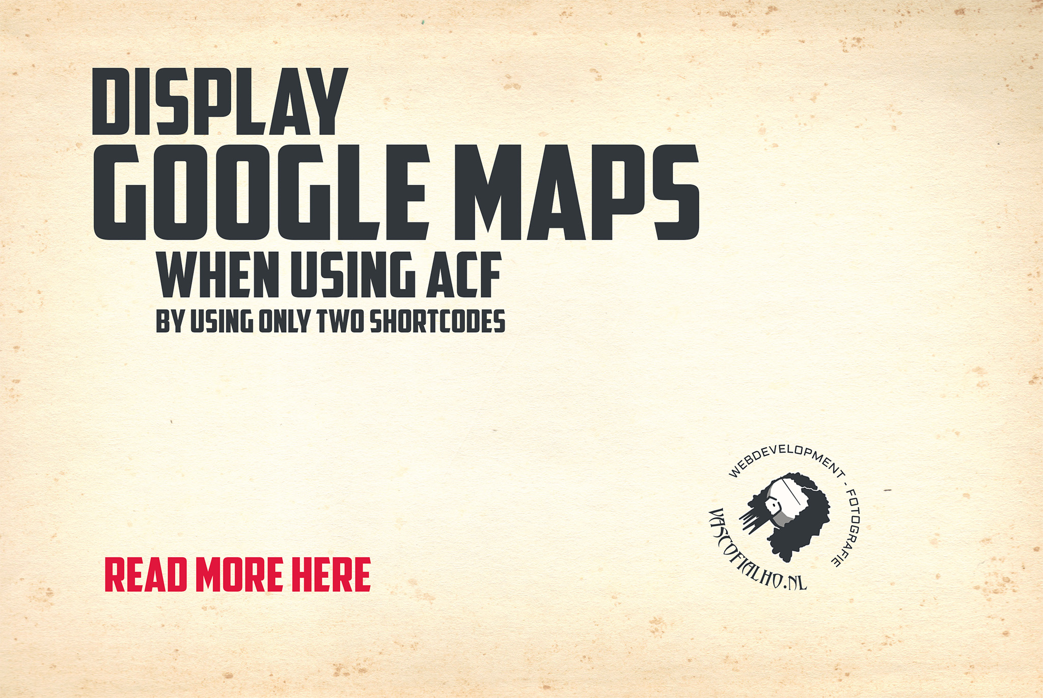 Google Maps Display for ACF